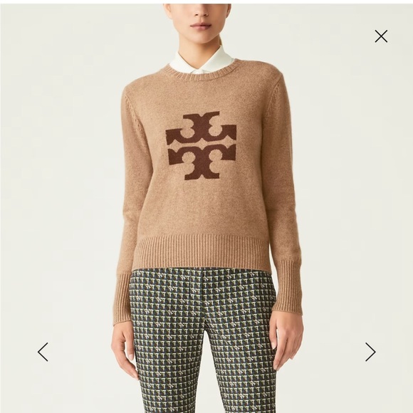 Tory Burch Cashmere Logo Sweater - Picture 6 of 7